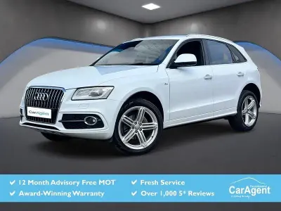 Second-hand Audi Q5 S-line plus 190 CP (139 kW) 2016 Alb SUV