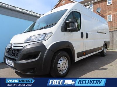 used Citroën Relay 35 HEAVY ENTERPRISE 2.2 BLUEHDI 140 SAT NAV AIR CON L4/H2 LWB