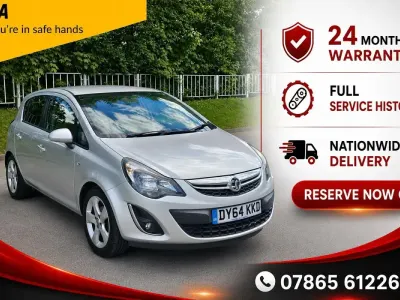 Usado Vauxhall Corsa 2014 Prateado Citadino