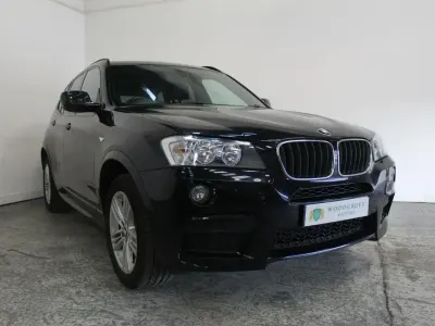 Used BMW X3 M Sport 184 HP (135 kW) 2012 Black SUV