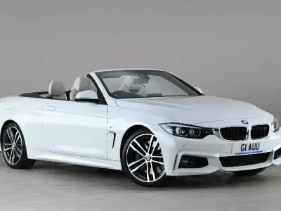 Used BMW 430 Cabriolet M Sport 252 HP (185 kW) 2019 White Cabriolet