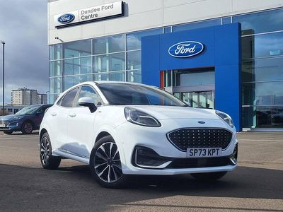 Begagnad Ford Puma ST-Line 155 HK (114 kW) 2023 Vit SUV