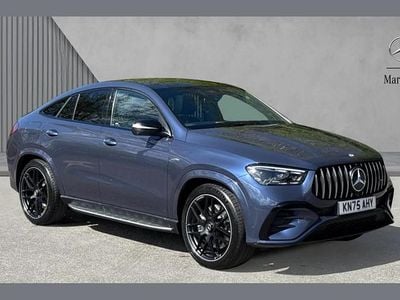 Begagnad Mercedes GLE53 AMG Premium Plus 429 HK (315 kW) 2025 Blå Sportkupé