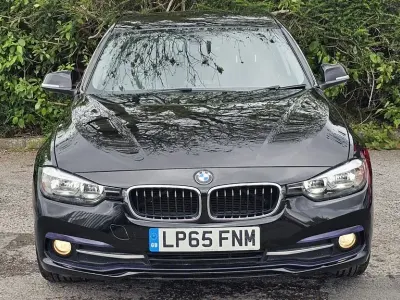 Used BMW 320 Sport Line 2016 Black Sedan