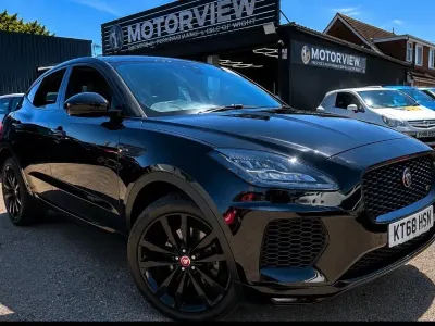 Used Jaguar E-Pace R-Dynamic 150 HP (110 kW) 2018 Black SUV