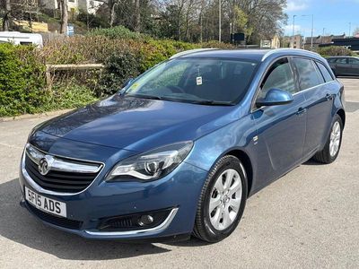 Used Vauxhall Insignia SRi 140 HP (102 kW) 2015 Blue Estate