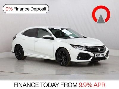 Used Honda Civic SR 126 HP (92 kW) 2019 White Hatchback