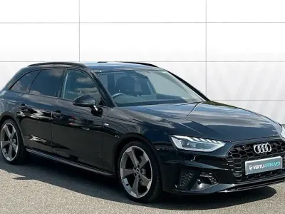 Used Audi A4 Black Edition 150 HP (110 kW) 2021 Black Estate