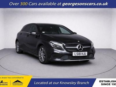 Used Mercedes A200 Sport Edition 136 HP (100 kW) 2018 Black Hatchback