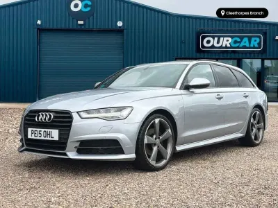Używany Audi A6 Black Edition 190 KM (139 kW) 2015 Srebrny Kombi