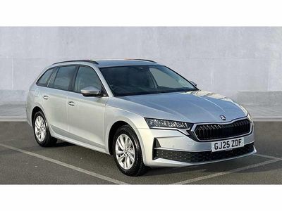 Brilliant silver metallic Used 2025 Skoda Octavia SE Technology Estate | £19,950 (Fair price)