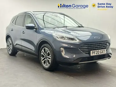 Used Ford Kuga Titanium 120 HP (88 kW) 2020 Blue SUV