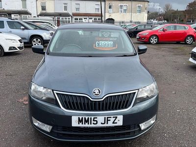 Used Skoda Rapid SE 105 HP (77 kW) 2015 Grey Hatchback