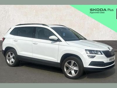 Used Skoda Karoq SE 116 HP (85 kW) 2019 White SUV