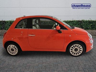 Used Fiat 500 Lounge 2018 Pink Hatchback