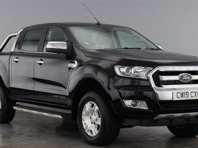 used Ford Ranger 2.2TDCI LIMITED 4X4 DCB 4d 158 BHP ONE OWNER, 2 SERVICE STAMPS