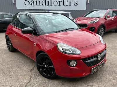 Used Vauxhall Adam 70 HP (51 kW) 2019 Red Hatchback
