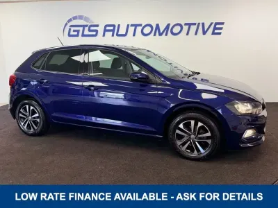 Used VW Polo United 95 HP (69 kW) 2020 Blue Hatchback