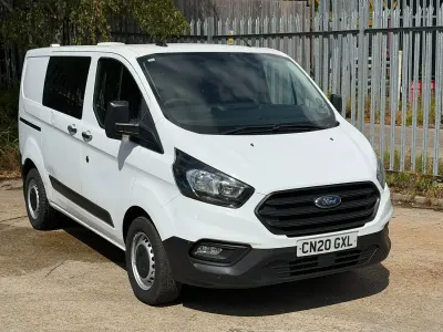 Used Ford Transit Custom 105 HP (77 kW) 2020 White Van