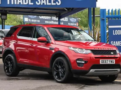 Begagnad Land Rover Discovery Sport HSE 180 HK (132 kW) 2018 Röd SUV