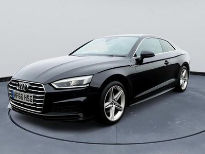 Used Audi A5 S-Line 190 HP (139 kW) 2017 Black Coupe