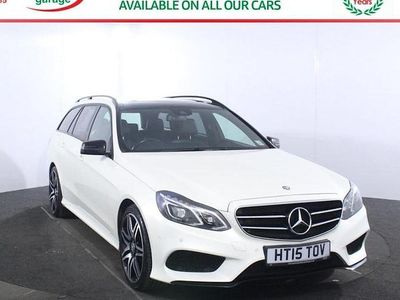 Used Mercedes E220 Premium 177 HP (130 kW) 2015 White Estate
