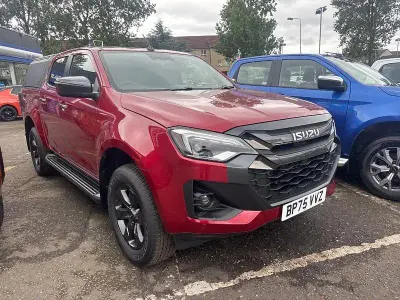 New Isuzu D-Max 2025 Red Pickup