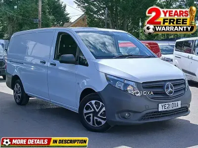 Used Mercedes Vito Progressive 114 HP (83 kW) 2021 White Van