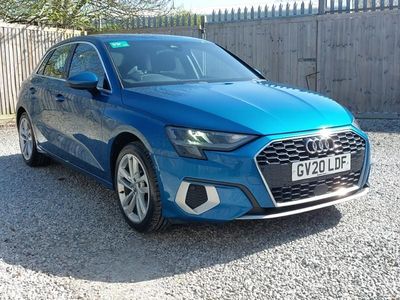 Used Audi A3 Sport 150 HP (110 kW) 2020 Blue Sedan