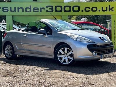 Used Peugeot 207 CC Sport 120 HP (88 kW) 2009 Silver Cabriolet