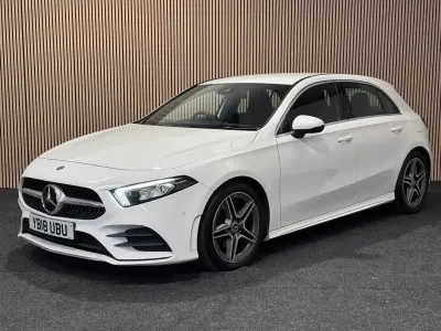 Używany Mercedes A180 Executive 2018 Biały Hatchback