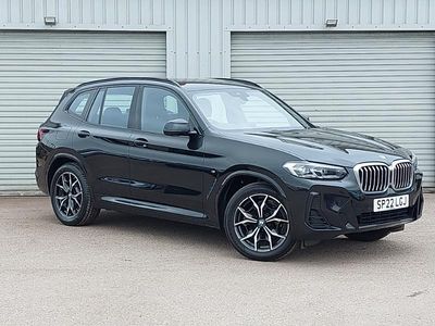 Begagnad BMW X3 M Sport 184 HK (135 kW) 2022 Svart SUV