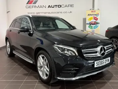Used Mercedes GLC220 AMG line 170 HP (125 kW) 2016 Black SUV