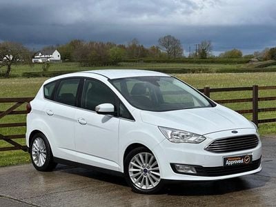 Begagnad Ford C-MAX Titanium 125 HK (91 kW) 2016 Vit Minibuss