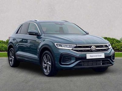 Blue New 2025 VW T-Roc R-line SUV | £27,498 (Fair price)