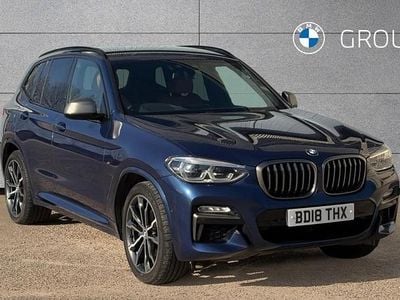 Used BMW X3 M Sport 360 HP (264 kW) 2018 Blue SUV