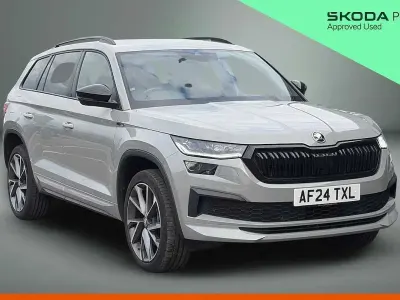 Used Skoda Kodiaq SportLine 150 HP (110 kW) 2024 Grey SUV