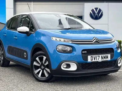 Used Citroën C3 Feel 81 HP (59 kW) 2017 Blue Hatchback