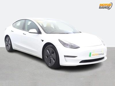 Used Tesla Model 3 Long Range AWD 366 kW (498 HP) 2021 White Sedan