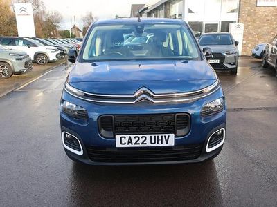Blue Used 2022 Citroën Berlingo Feel MPV | £18,495 (Fair price)