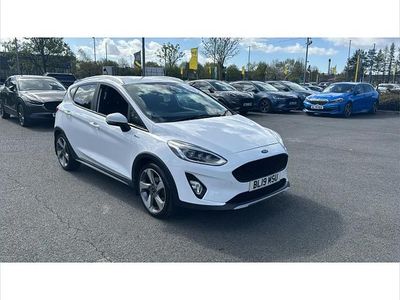 Used Ford Fiesta Active X 125 HP (91 kW) 2019 White Hatchback
