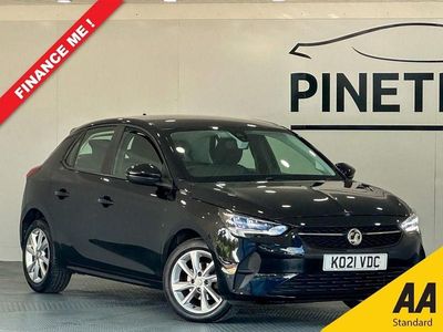 Used Vauxhall Corsa 75 HP (55 kW) 2021 Black Hatchback