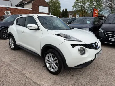 Begagnad Nissan Juke Acenta 2016 Vit SUV
