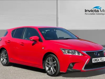 Used Lexus CT200h Sport Line 2014 Red Hatchback