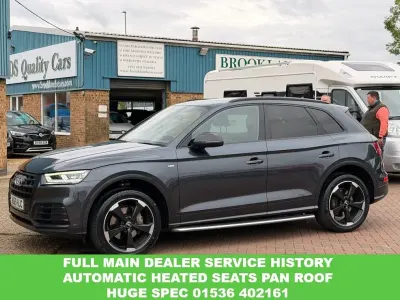 Used Audi Q5 Black Edition 190 HP (139 kW) 2019 Grey SUV