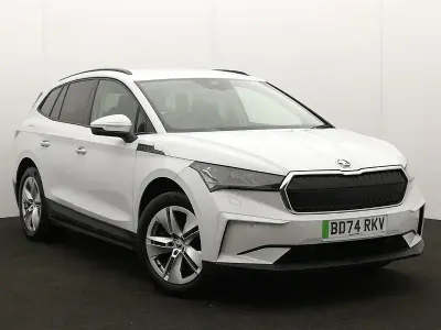 Used Skoda Enyaq iV 125 kW (170 HP) 2024 White SUV