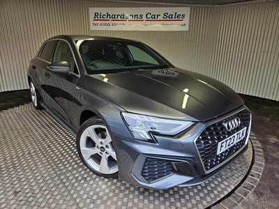 Grey Used 2023 Audi A3 Sportback S-Line Hatchback | £19,000 (Fair price)