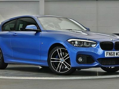Used BMW 118 M Sport 134 HP (98 kW) 2018 Blue Hatchback