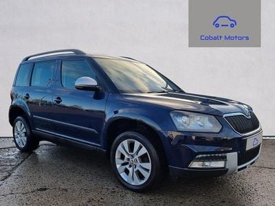 Blue Used 2016 Skoda Yeti SE L SUV | £7,990 (Fair price)