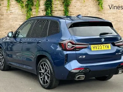 Used BMW X3 M Sport 184 HP (135 kW) 2023 Blue SUV